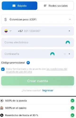 Registro 1Win casino